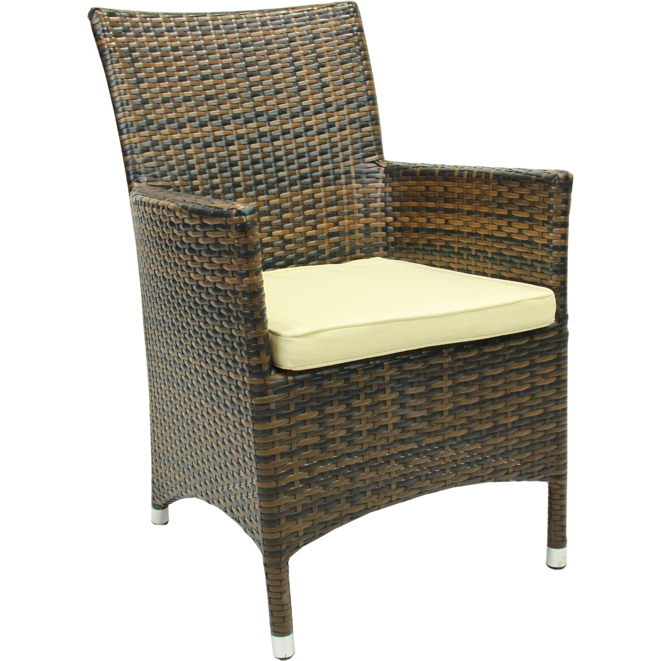Кресло Konway Garda под кожу, цвет коричневый - фото 1