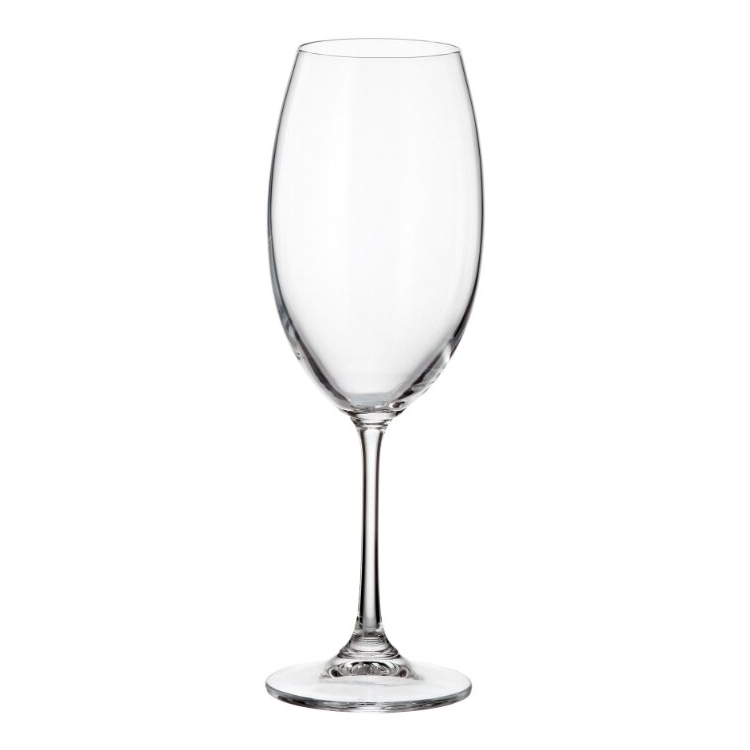 фото Набор бокалов для белого вина crystalite bohemia milvus 400 мл 6 шт