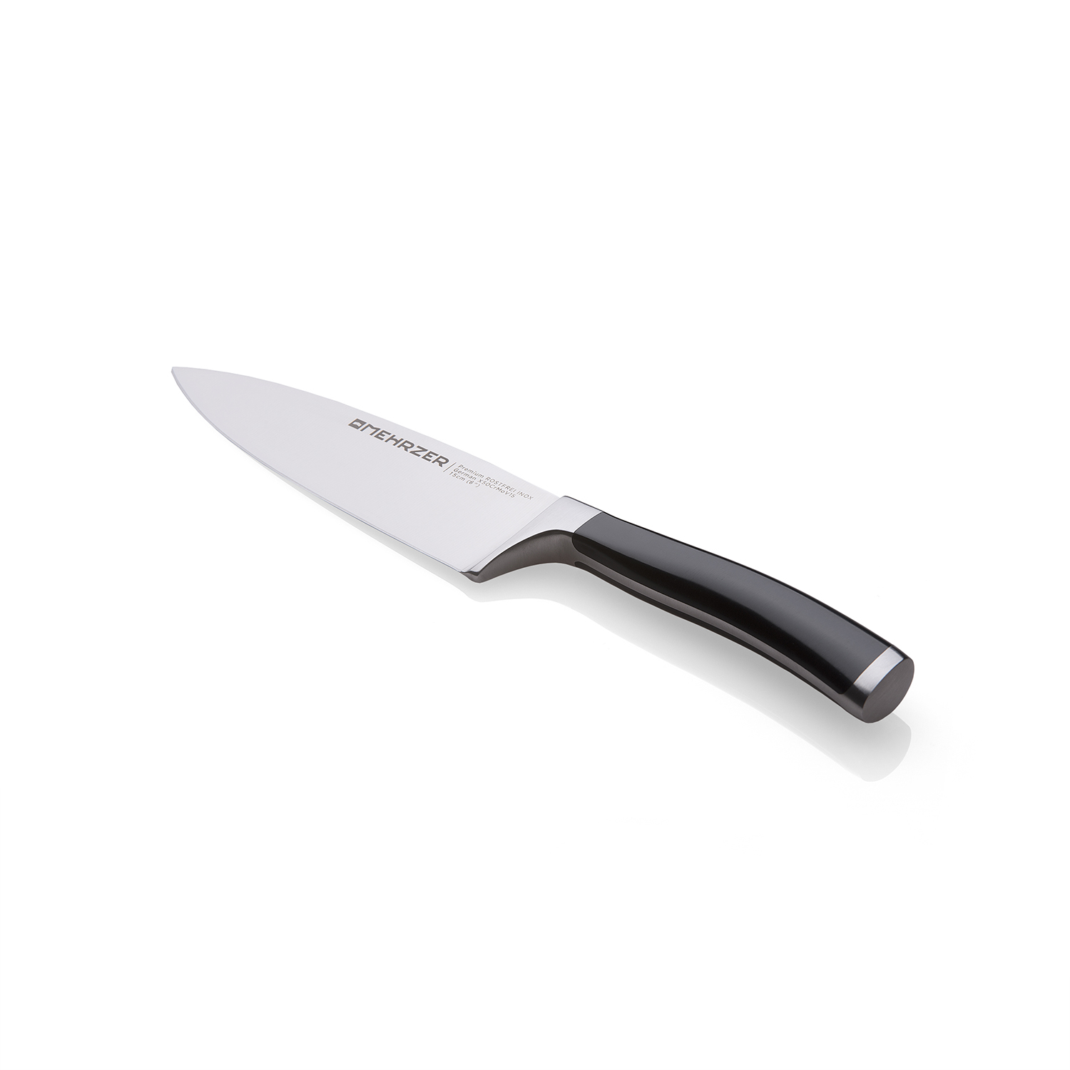 Нож поварской Mehrzer 25 см, цвет серебристый - фото 1
