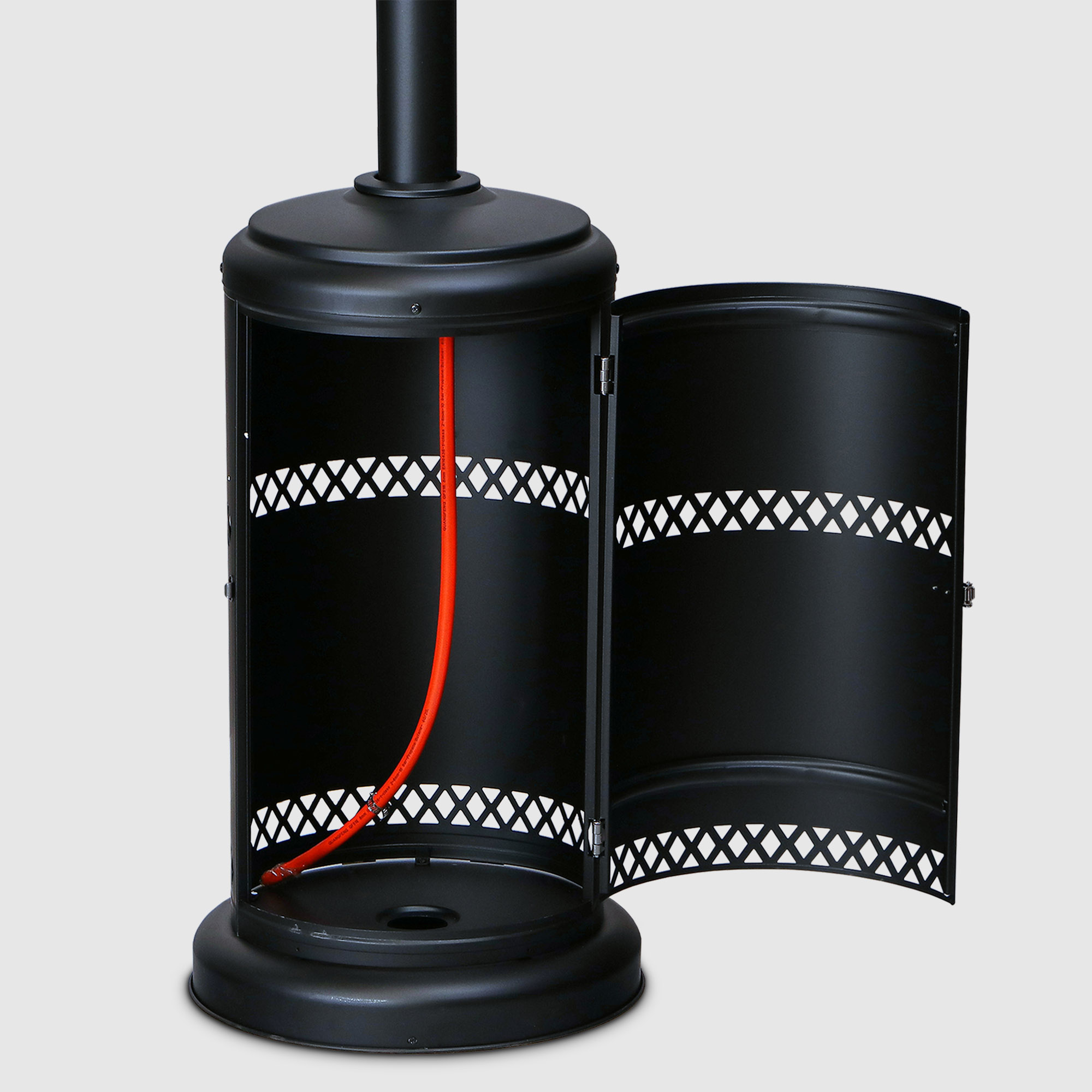 Обогреватель газовый уличный Shinerich зонт черный - фото 8