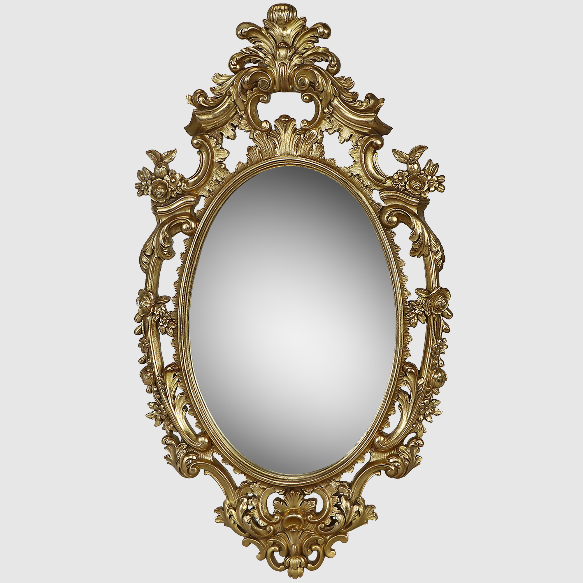Зеркало Kimberley золотистое 36,8х3,5х65,8 см зеркало настенное glasar золотистое 27х4х35 см