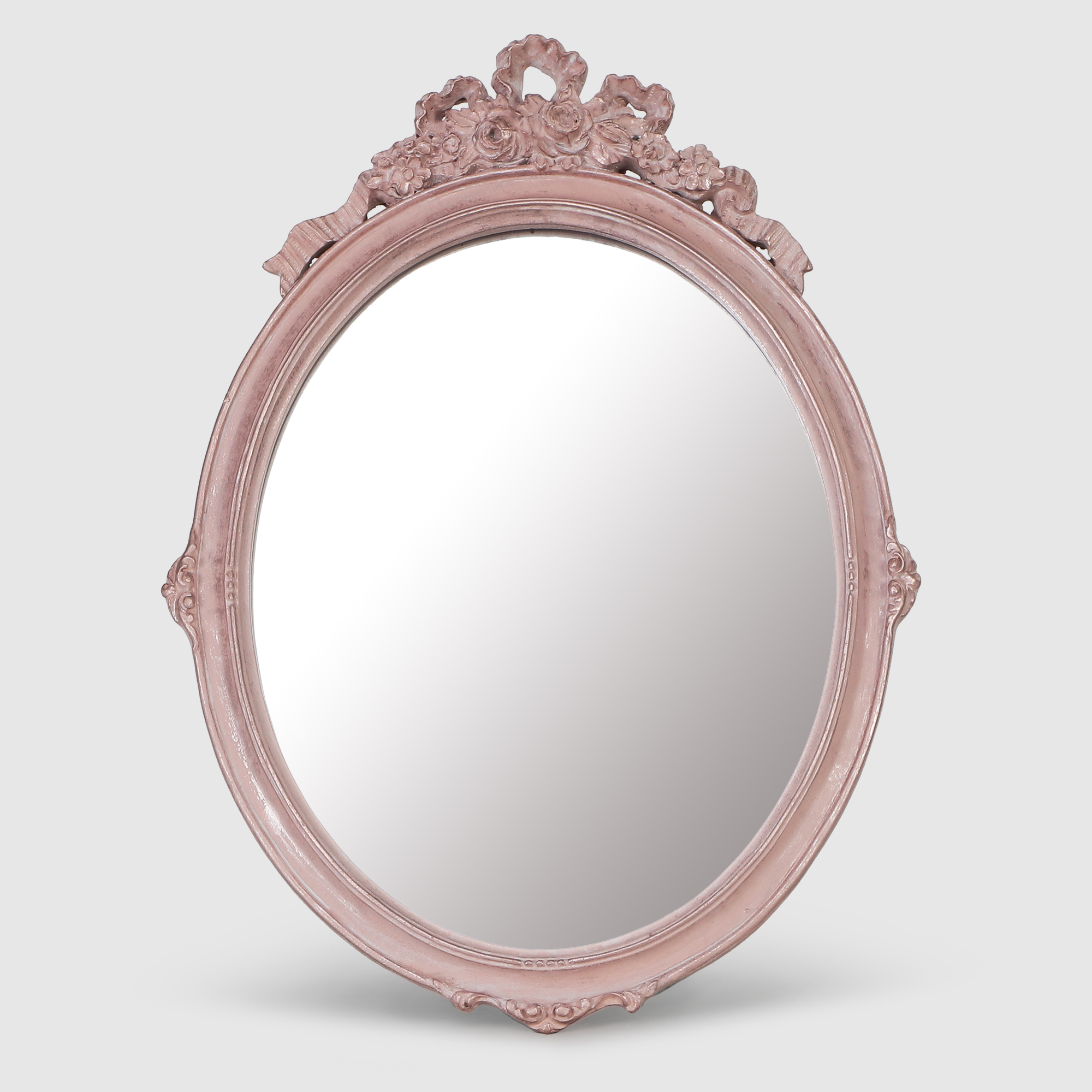 Зеркало Kimberley 25х1,8х33,2 см розовое настольное косметическое зеркало savol