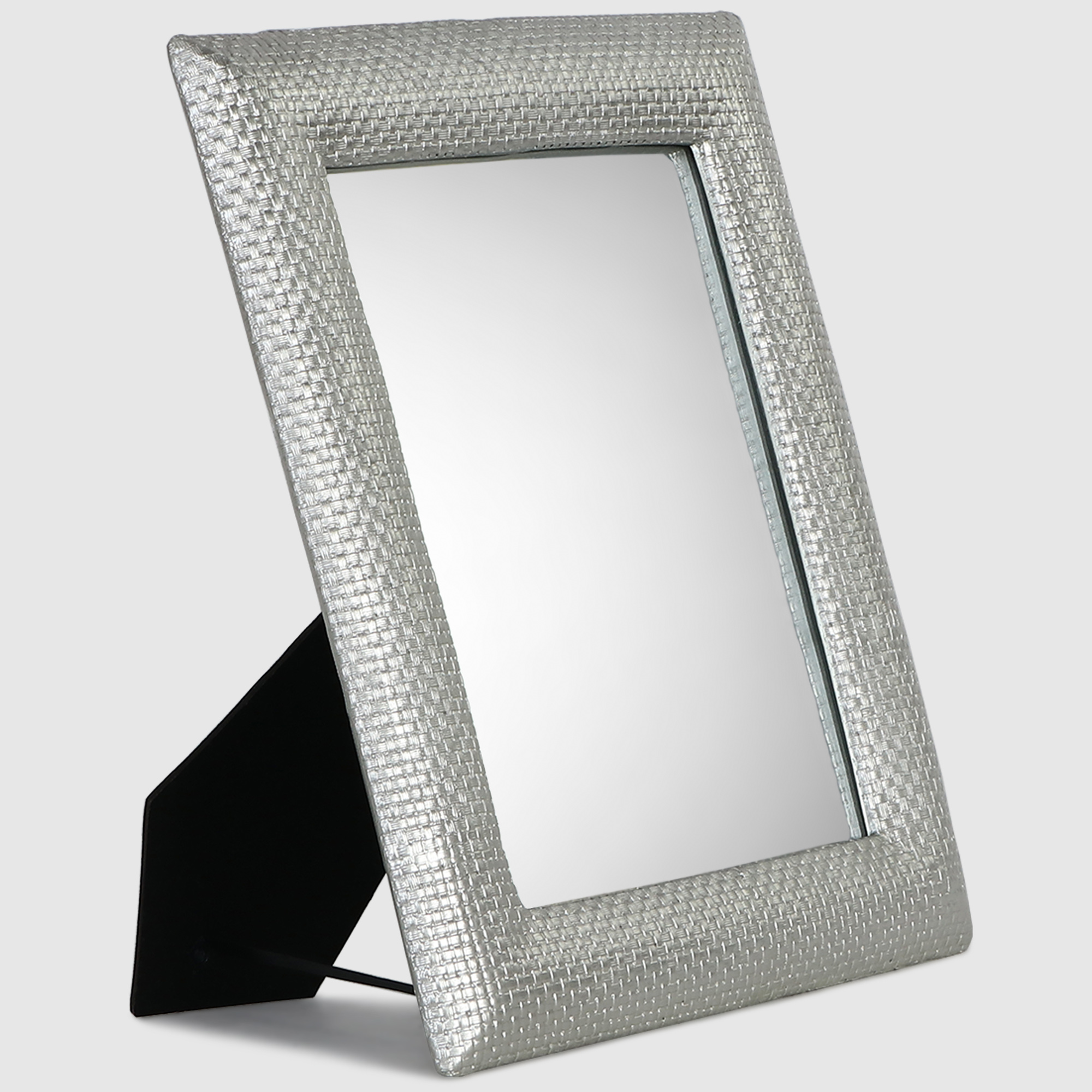 Зеркало Kimberley серебристое 28,7х1,8х33,7 см зеркало настенное glasar серебристое 22х2х60 см