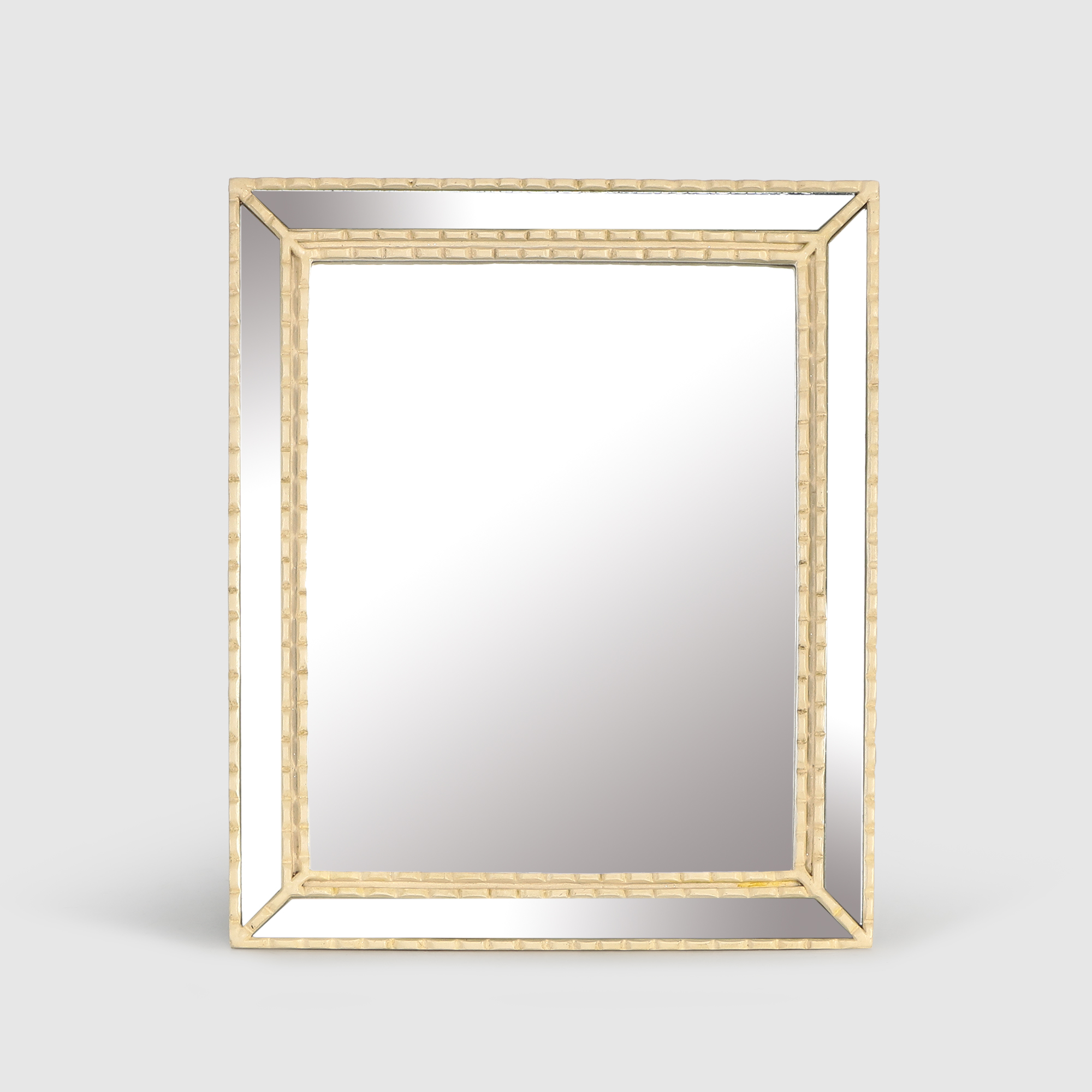 Зеркало Kimberley 25,6х1,7х30,6 см золото/серебро настольное косметическое зеркало vanstore