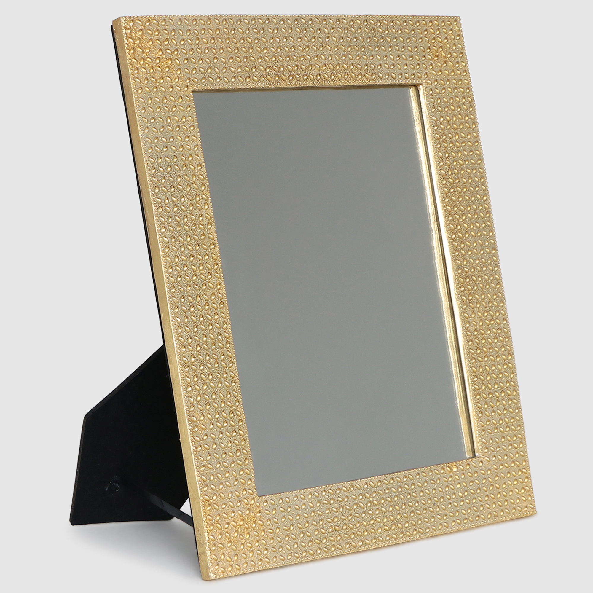 Зеркало Kimberley золотистое 28х1,3х33 см настольное косметическое зеркало vanstore