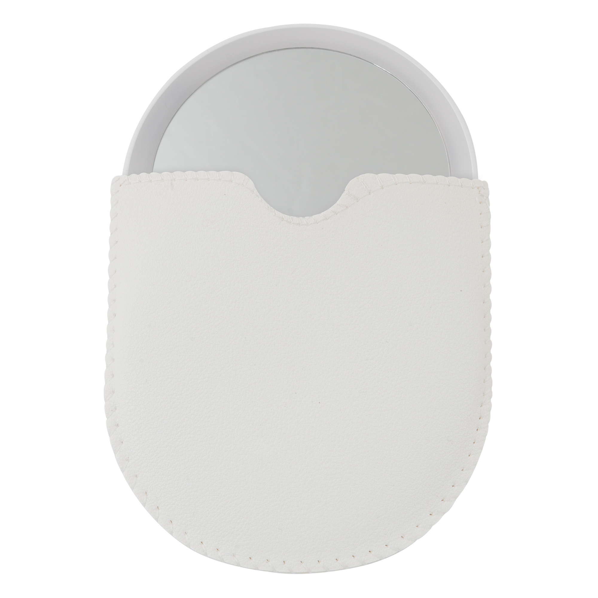 Зеркало Uniel карманное с подсветкой ULK-F73 DIM, цвет белый - фото 3