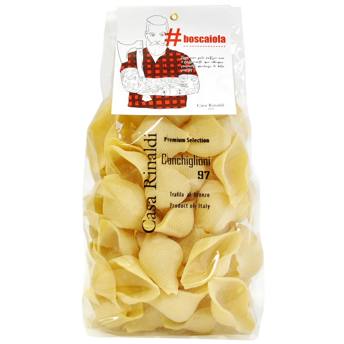 Паста Casa Rinaldi Premium Конкильони 500 г макароны мини ракушки fleur alpine для всей семьи 250 г