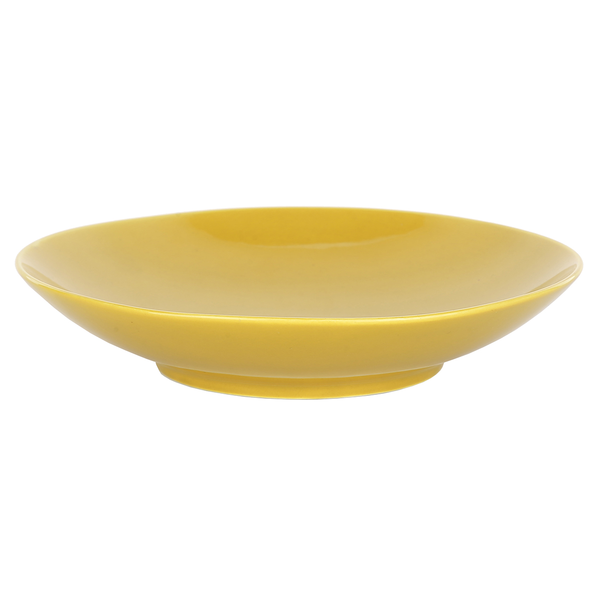 Набор суповых тарелок Top Art Studio Желтый карри 23 см 4 шт