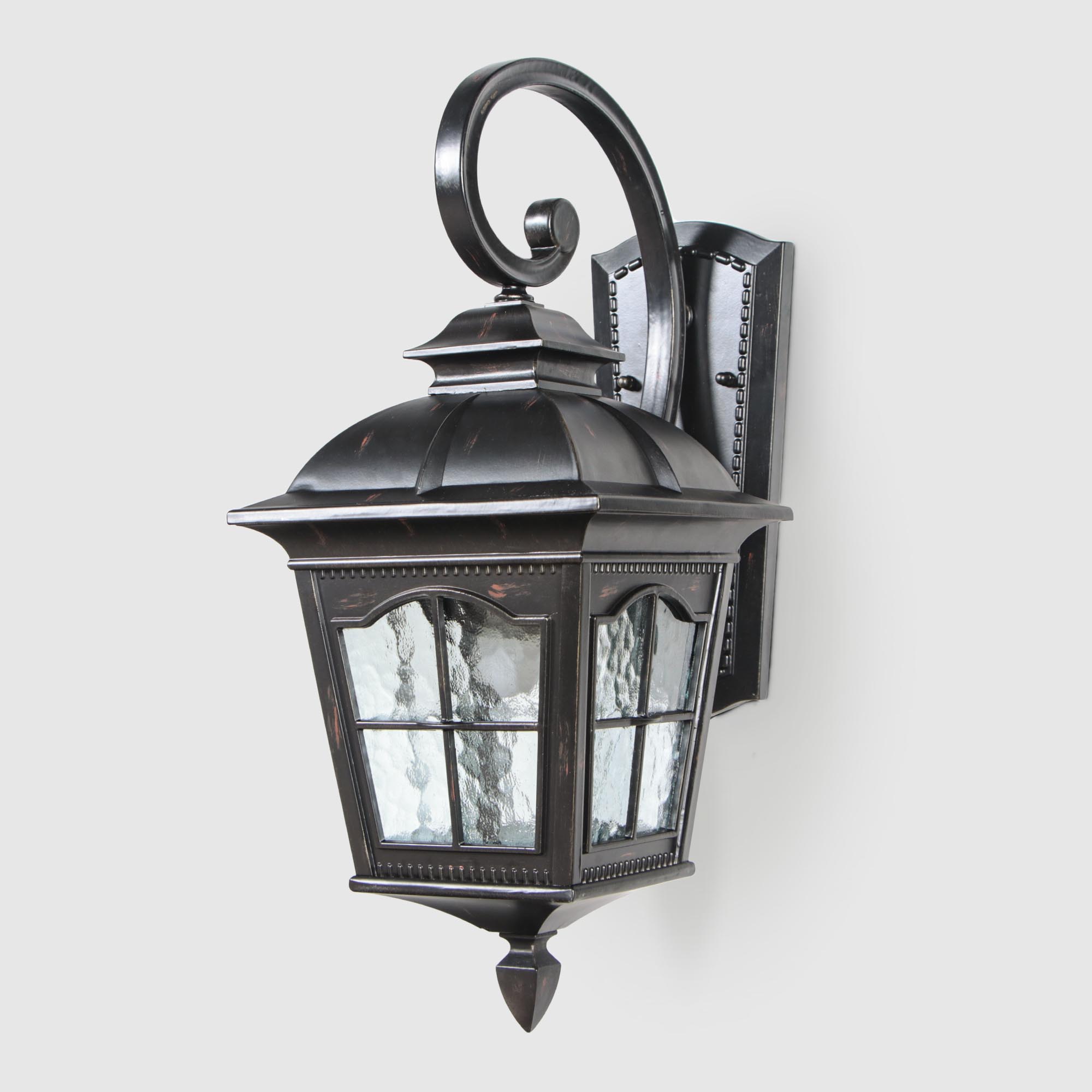 Светильник настенный садовый WENTAI DH-1861SB/17/, цвет черный - фото 4
