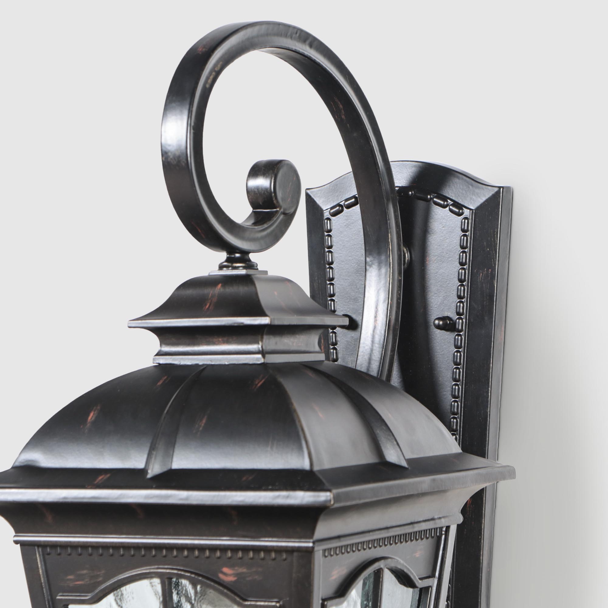 Светильник настенный садовый WENTAI DH-1861SB/17/, цвет черный - фото 6