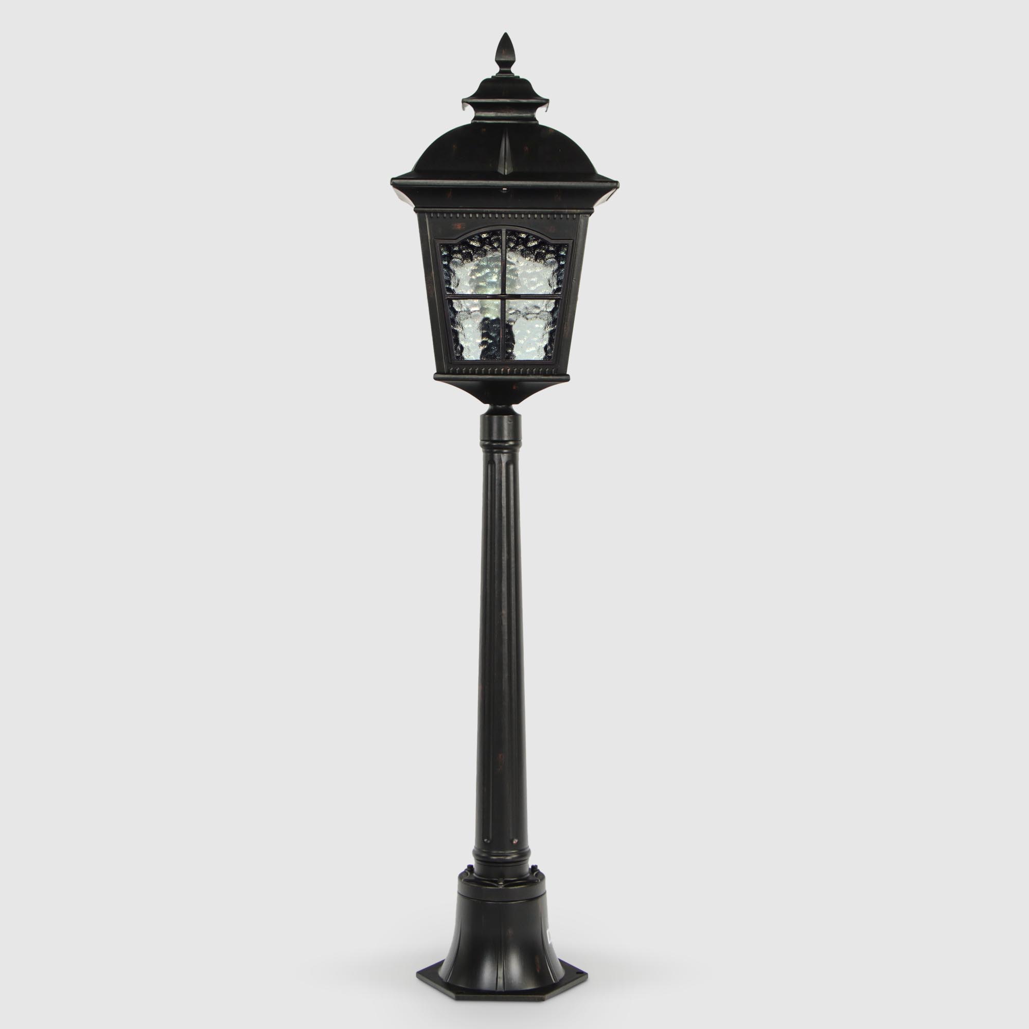 Садовый напольный светильник WENTAI чёрный (DH-1868M/17/), цвет прозрачный - фото 1