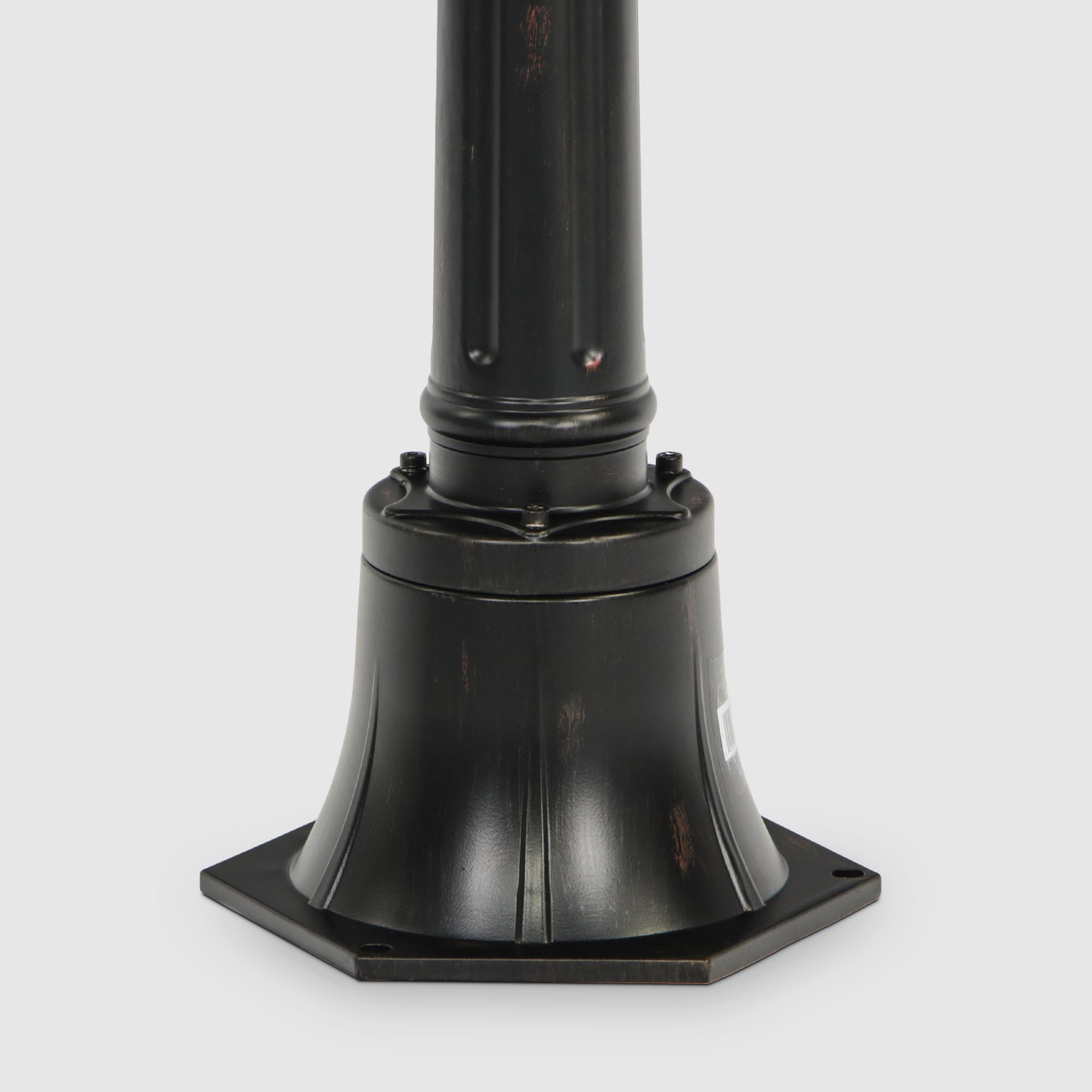 Садовый напольный светильник WENTAI чёрный (DH-1868M/17/), цвет прозрачный - фото 5