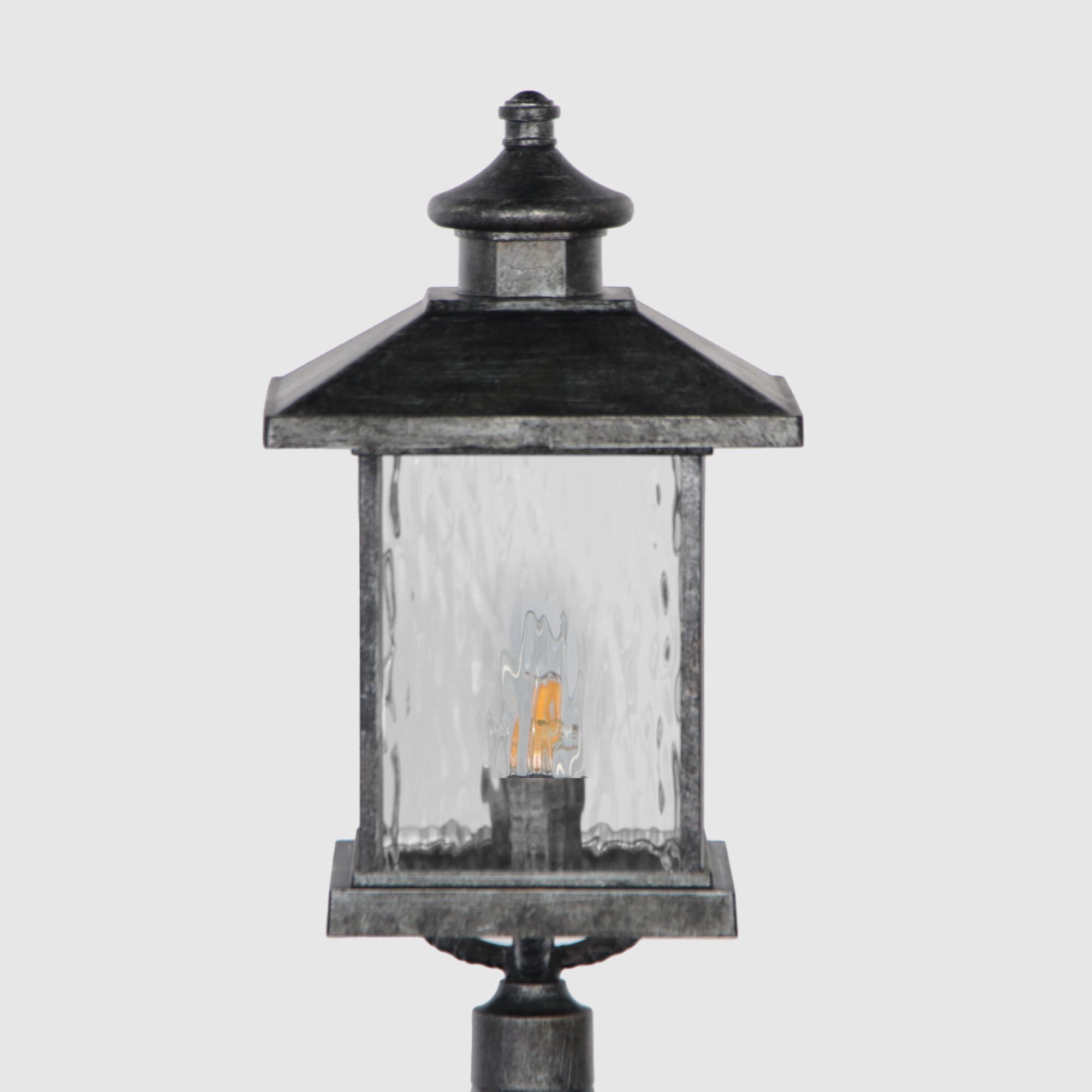Садовый напольный светильник WENTAI серебряный с чёрным (DH-8078M/816/), цвет чёрный - фото 4