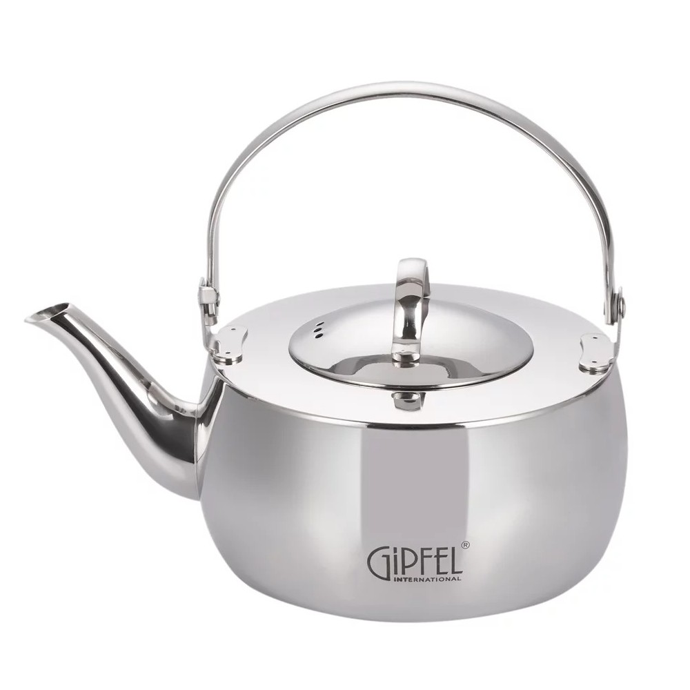 Чайник для кипячения воды Gipfel 8635 0,6 л с ситом для чая чайник для кипячения воды gipfel crete 52119 2 5 л
