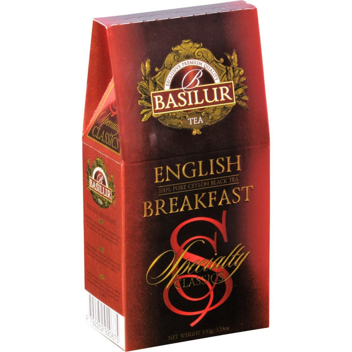 Чай Basilur Избранная Классика Английский завтрак, 100 г чай india leaf английский завтрак среднелистовой 100 г