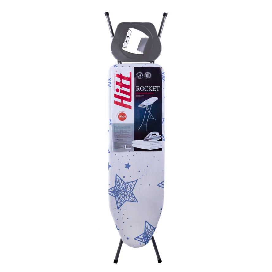 Гладильная доска Hitt Rocket 110x33 см доска гладильная brabantia капли воды 110х30 см