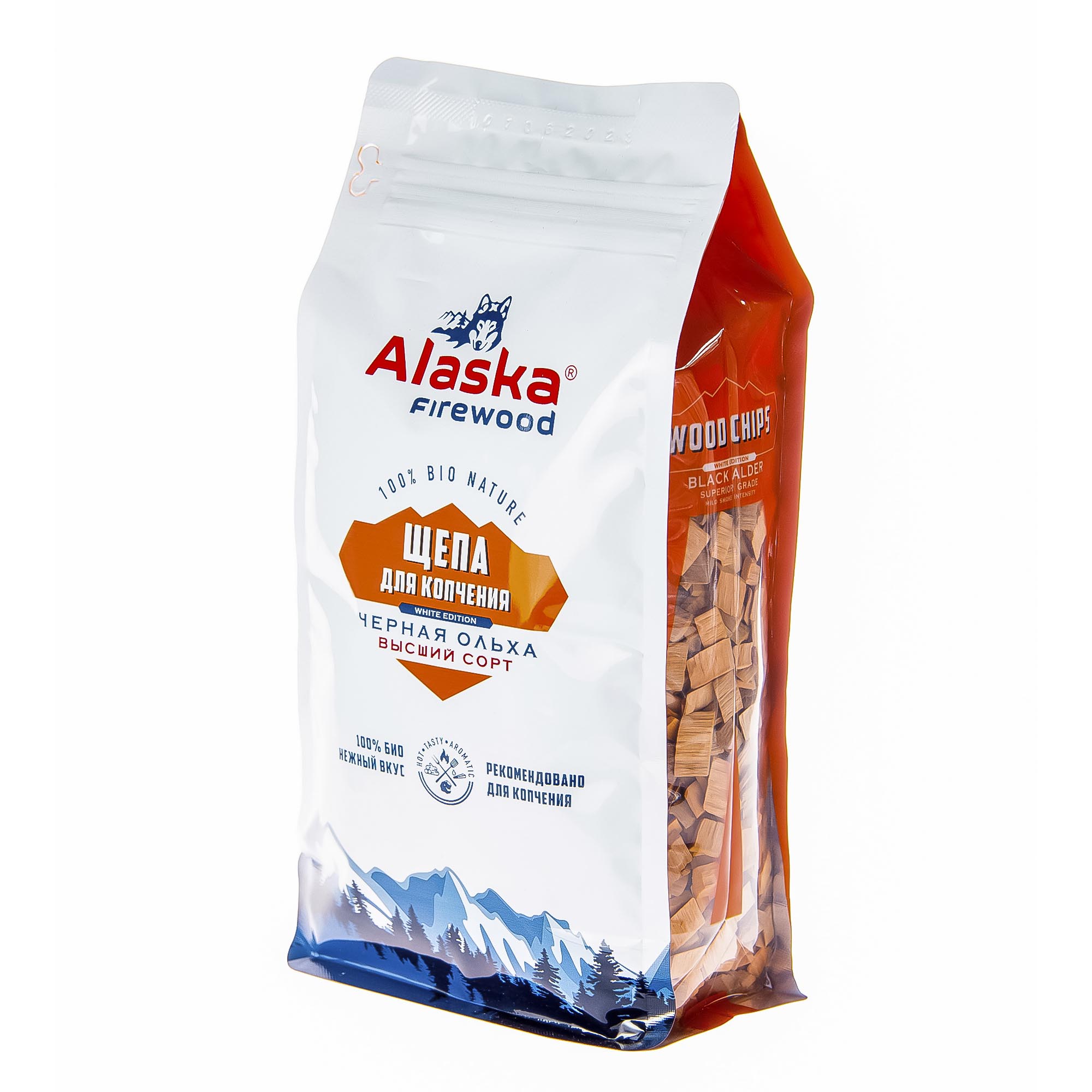 Щепа для копчения Alaska firewood ольха 300 г уголь березовый alaska firewood 1 8кг eco
