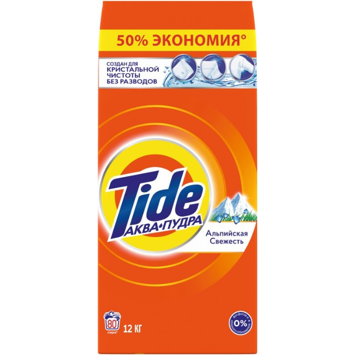 Стиральный порошок Tide автомат Альпийская свежесть 12 кг