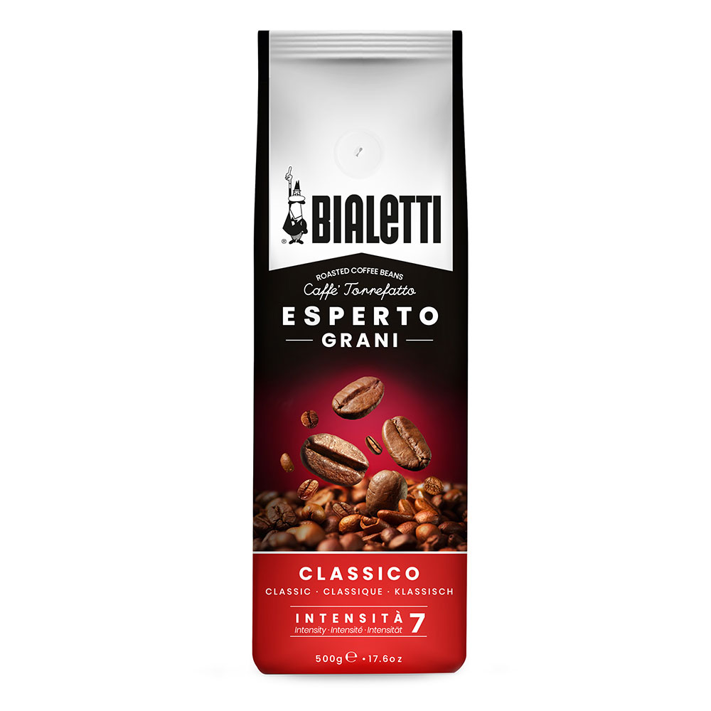 Кофе в зернах BIALETTI Esperto Moka Classico, 500 г кофе в зернах bristot rainforest premium 500 г