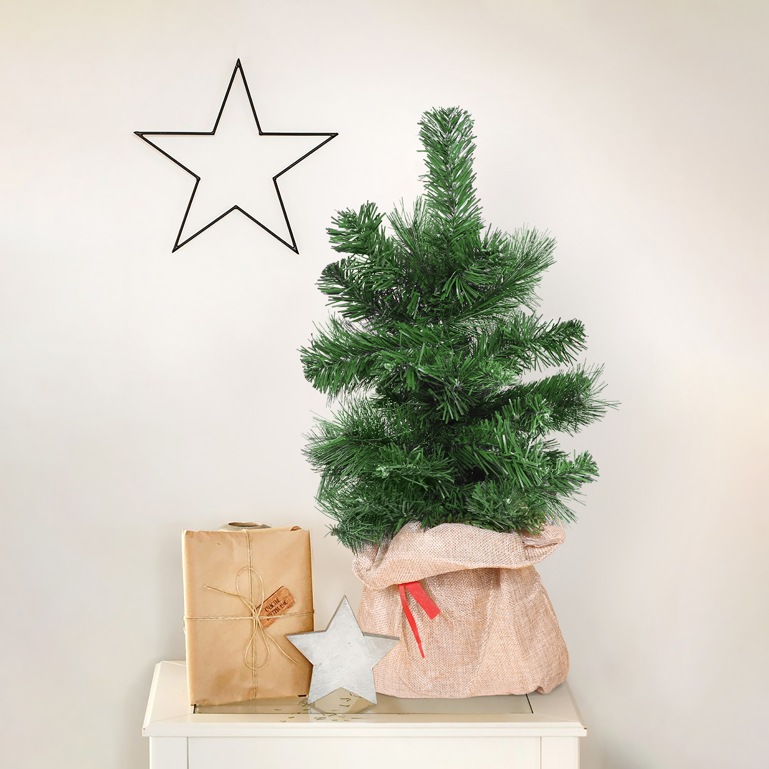 Елка рождественская Guan Arts/3 Way в мешке 50 см, цвет зеленый - фото 3