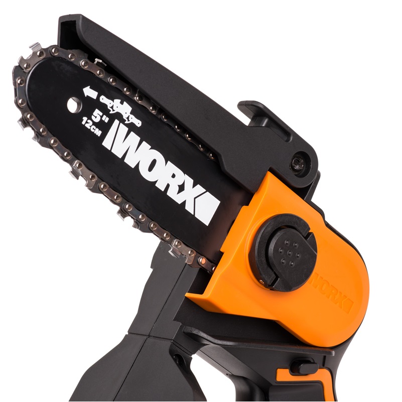 Пила цепная компактная Worx WG324E 20V аккумуляторная, цвет черный - фото 5