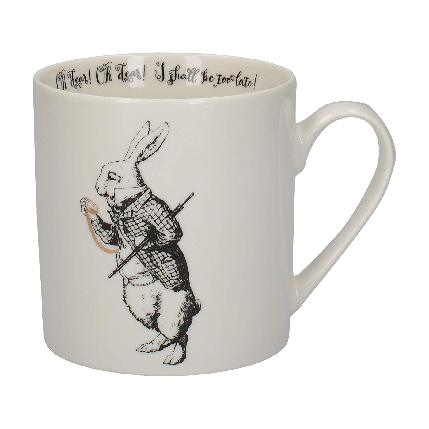 Кружка Creative tops Алиса в Стране чудес Белый кролик 350 мл