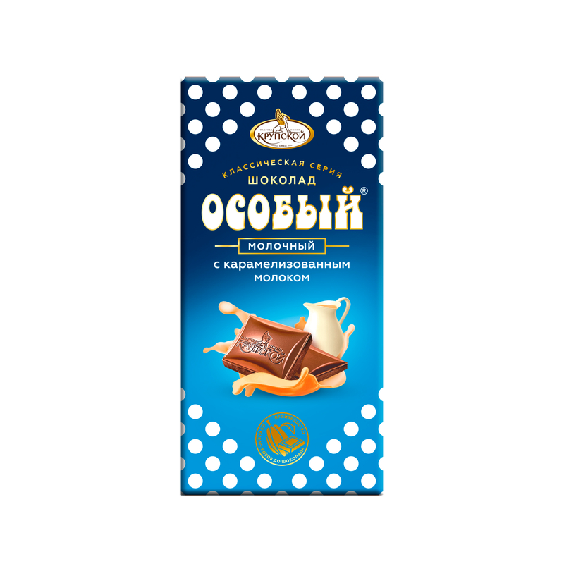Шоколад Славянка Особый молочный, 90 г