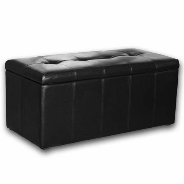 Банкетка Dreambag Лонг черная экокожа 46х46х100 см банкетка zuma