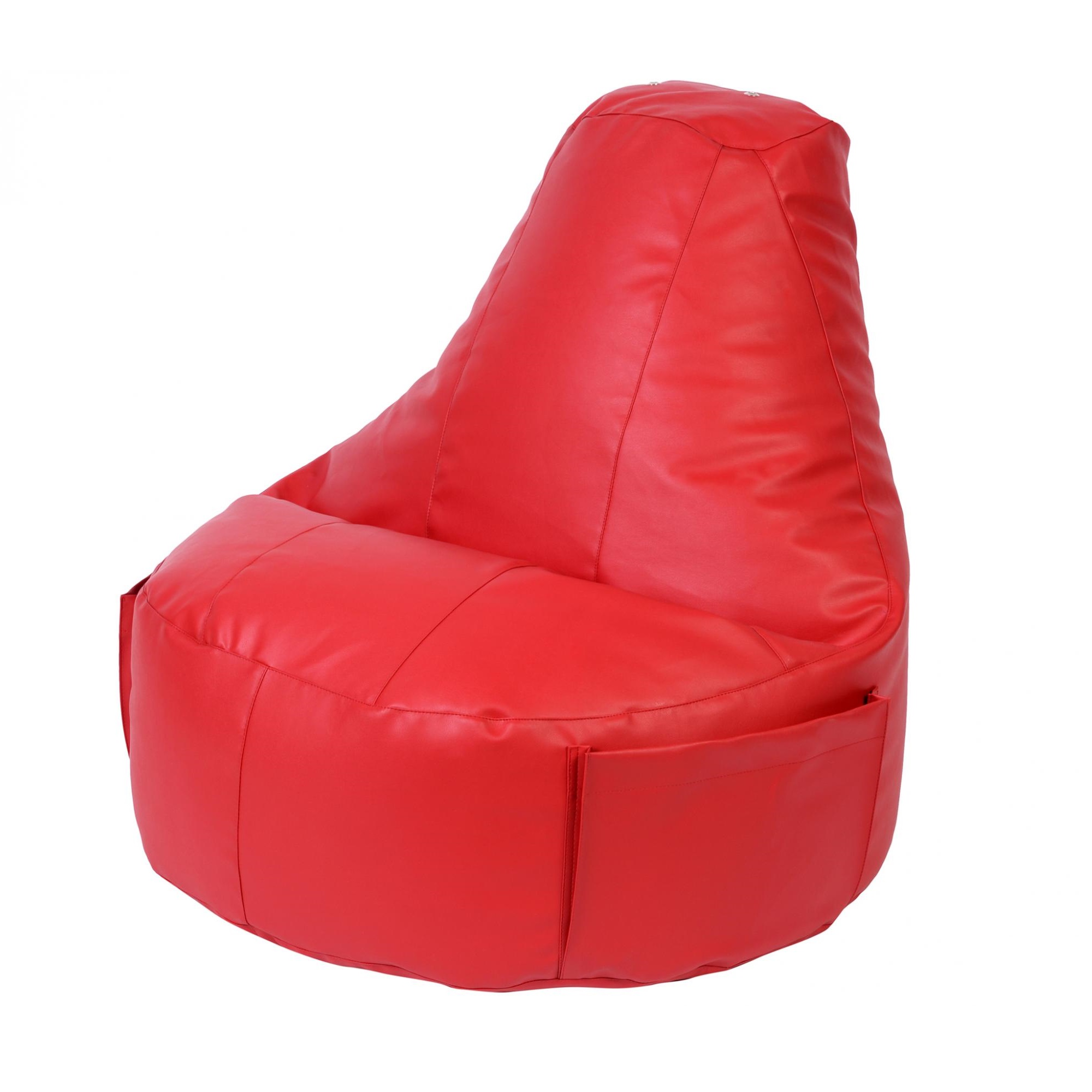 Кресло Dreambag Comfort красное экокожа 150x90 см кресло мешок ашли голубая экокожа xl