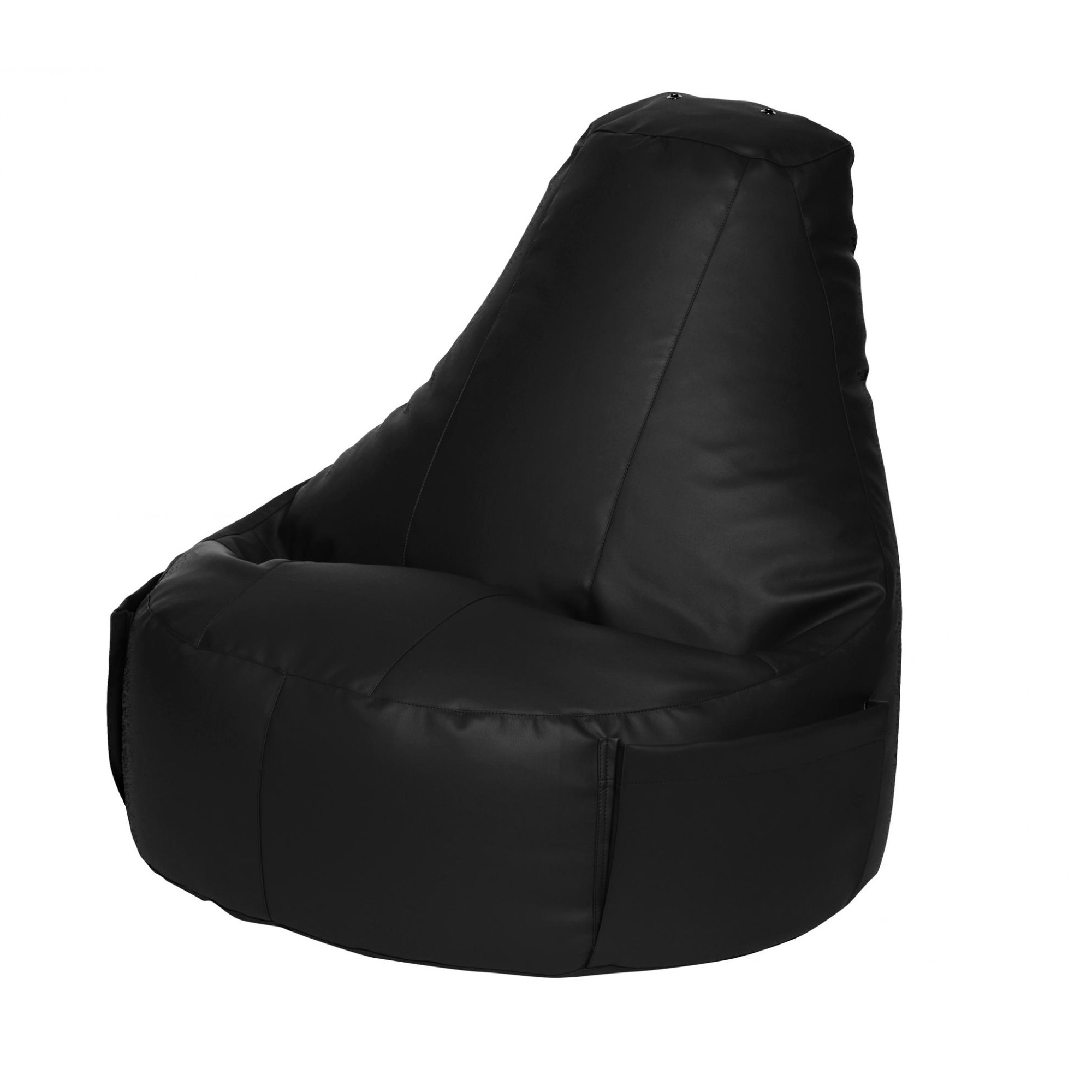 Кресло Dreambag Comfort чёрный экокожа 150x90 см