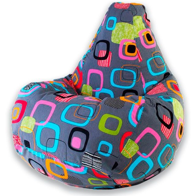 Кресло мешок Dreambag Памела Мумбо XL 125x85 см кресло мешок dreambag черная экокожа 3xl 150x110