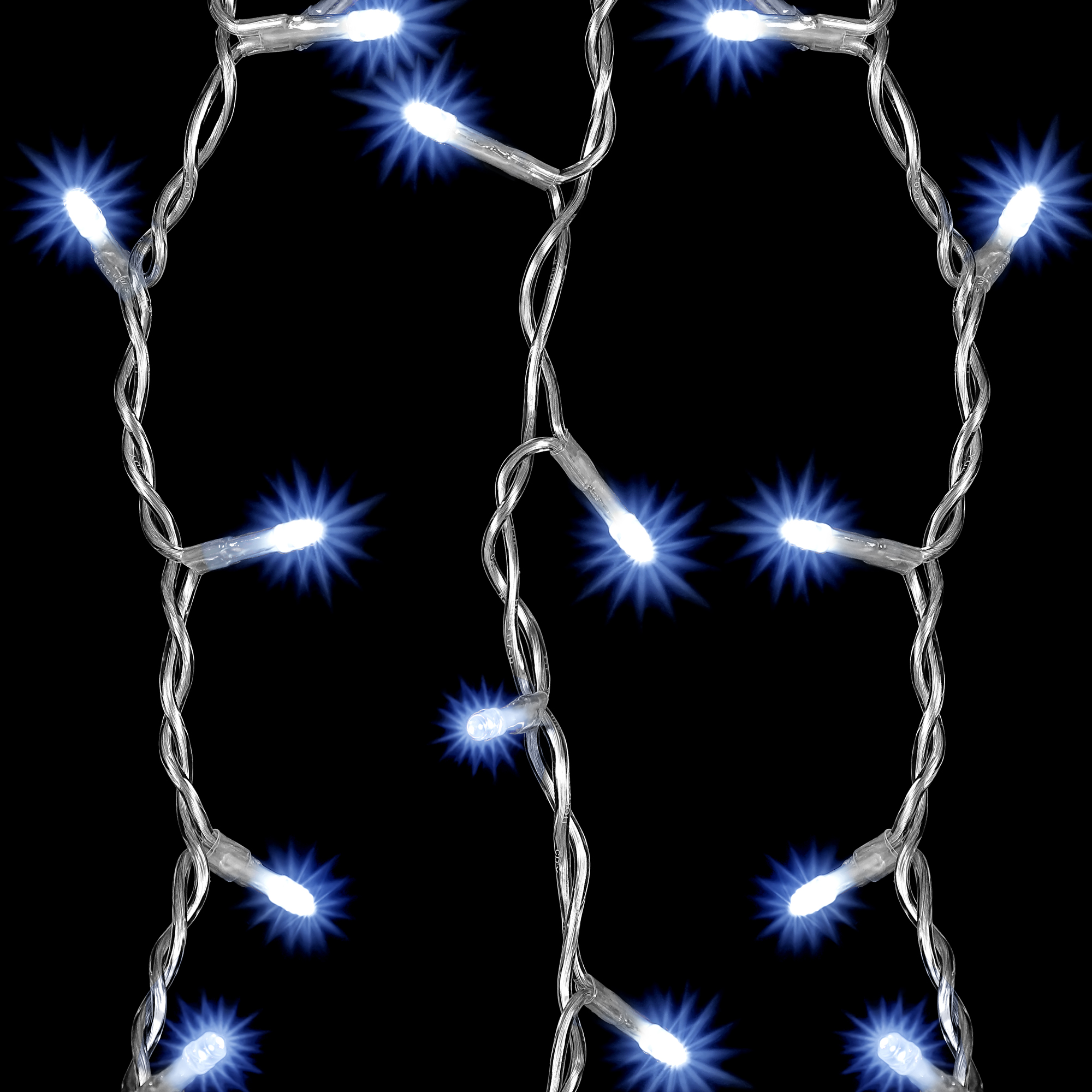 Электрогирлянда Reason уличная 100 LED холодный синий 600/40 см без стартового шнура, цвет прозрачный - фото 3