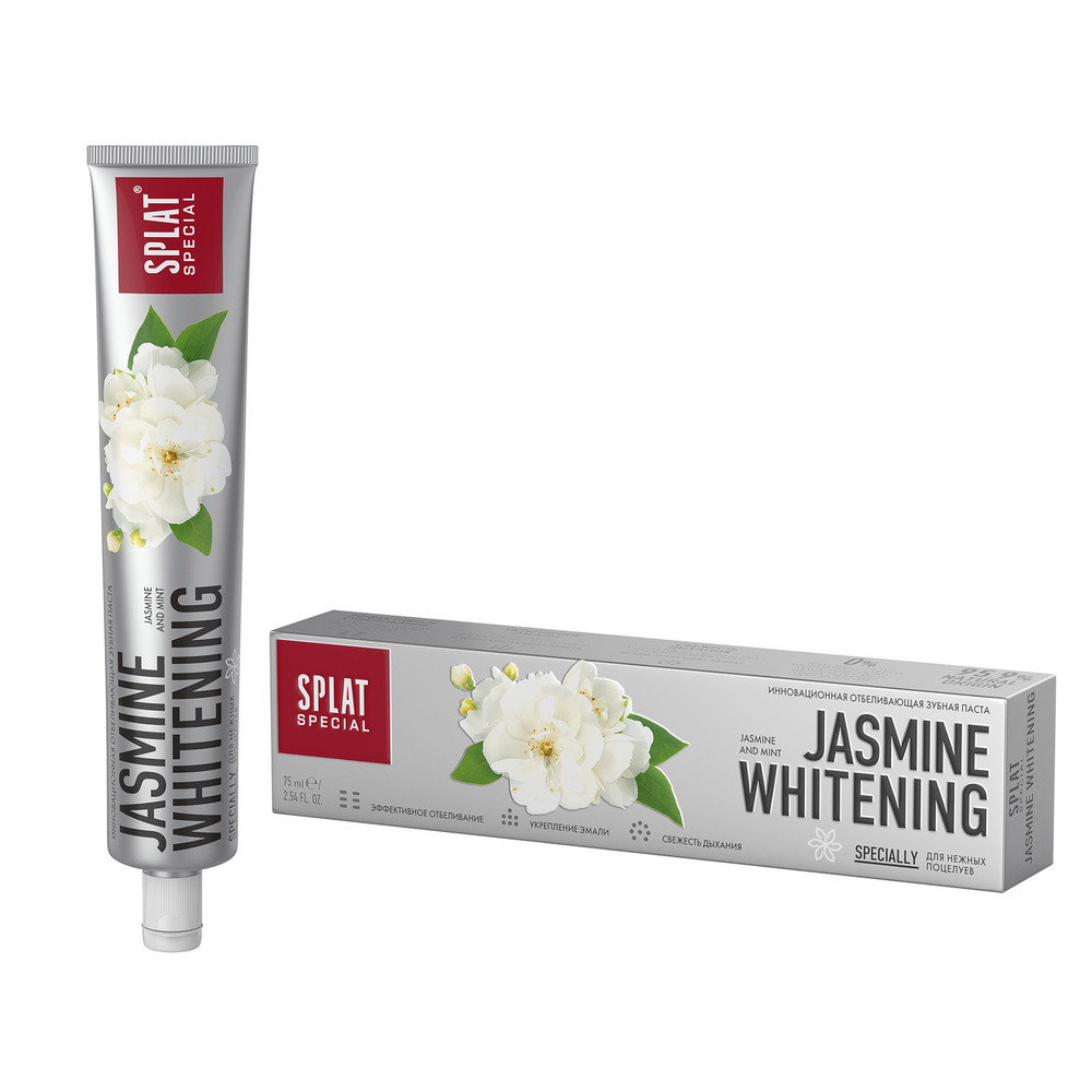 фото Зубная паста splat special jasmine whitening 75 мл