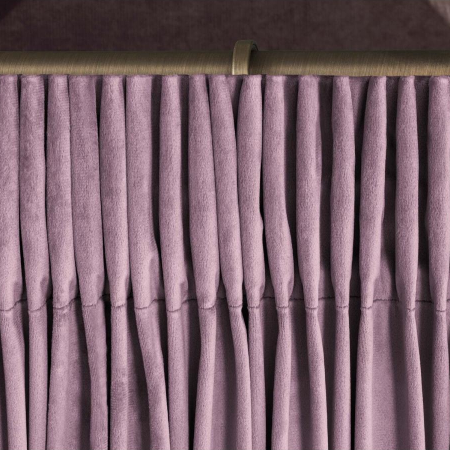 Раздвижные шторы Togas Алессио розовые 260х275 см, цвет розовый, размер 260х275 - фото 5