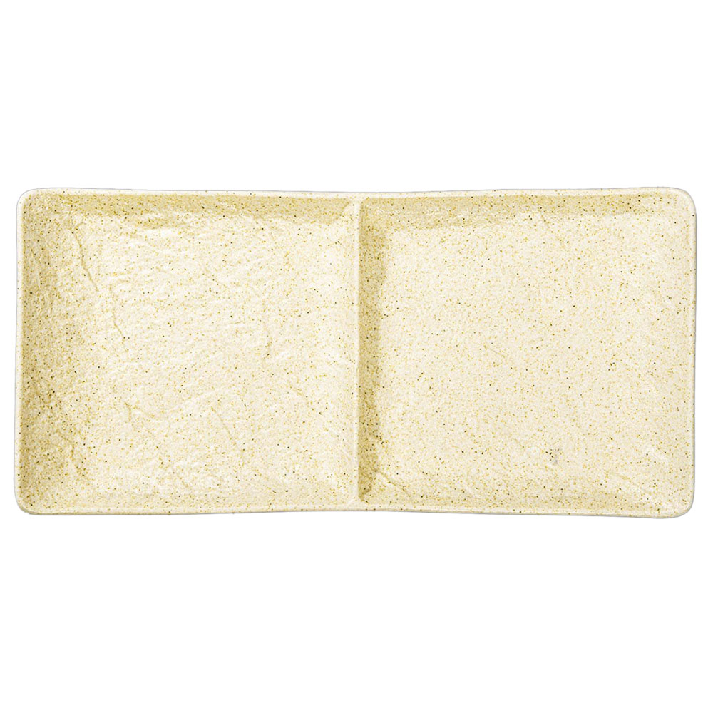 Блюдо Wilmax SandStone 2 секции 27х13 см блюдо прямоугольное wilmax sandstone фарфор 46 5х9 5 см