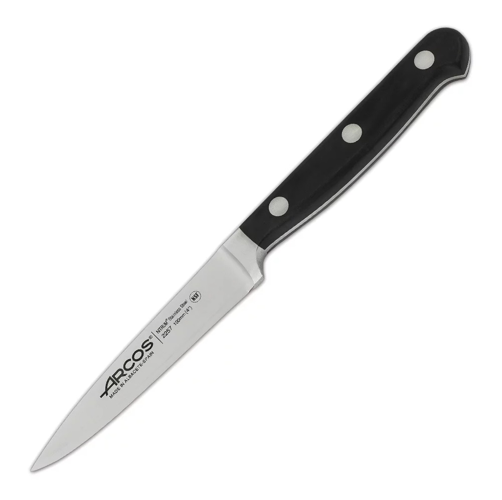 Нож кухонный Arcos для овощей 10 см Opera нож универсальный arcos 16 см opera