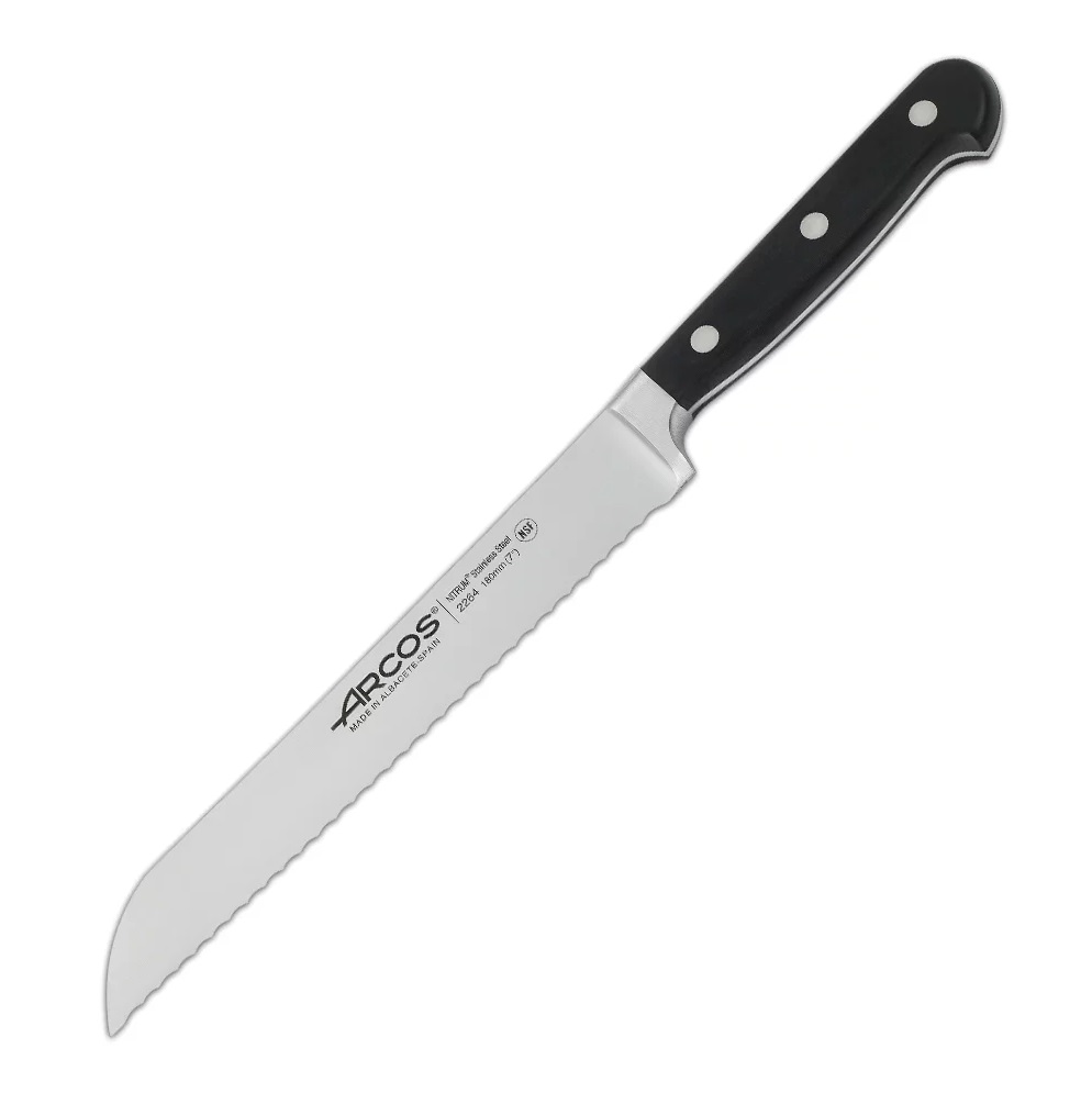 Нож кухонный Arcos для хлеба 18 см Opera нож для хлеба 20см virtu ivo
