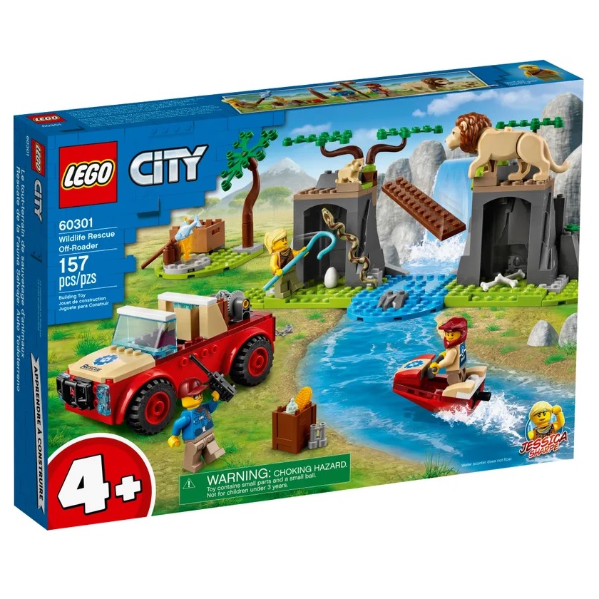 фото Игрушка lego спасательный внедорожник для зверей