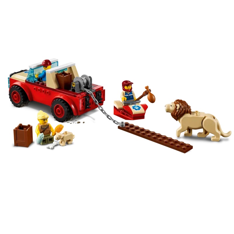 фото Игрушка lego спасательный внедорожник для зверей