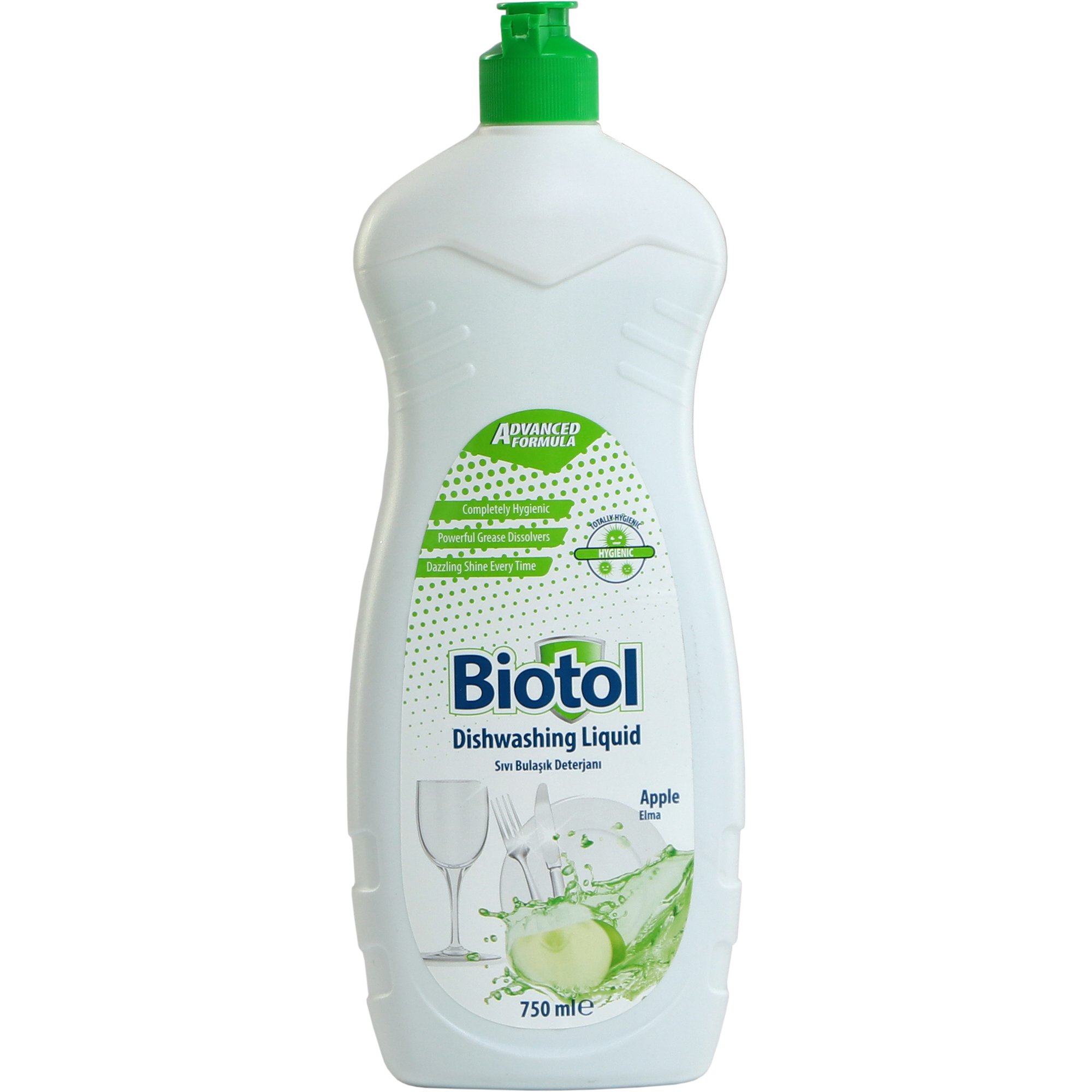 Средство для мытья посуды Biotol 750 мл яблоко