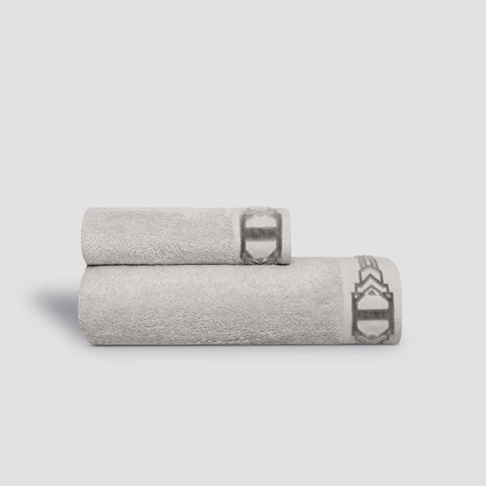 Комплект полотенец Togas Арт Лайн серый из 2 предметов комплект махровых полотенец 4 шт 50x100 2 70x140 2 см