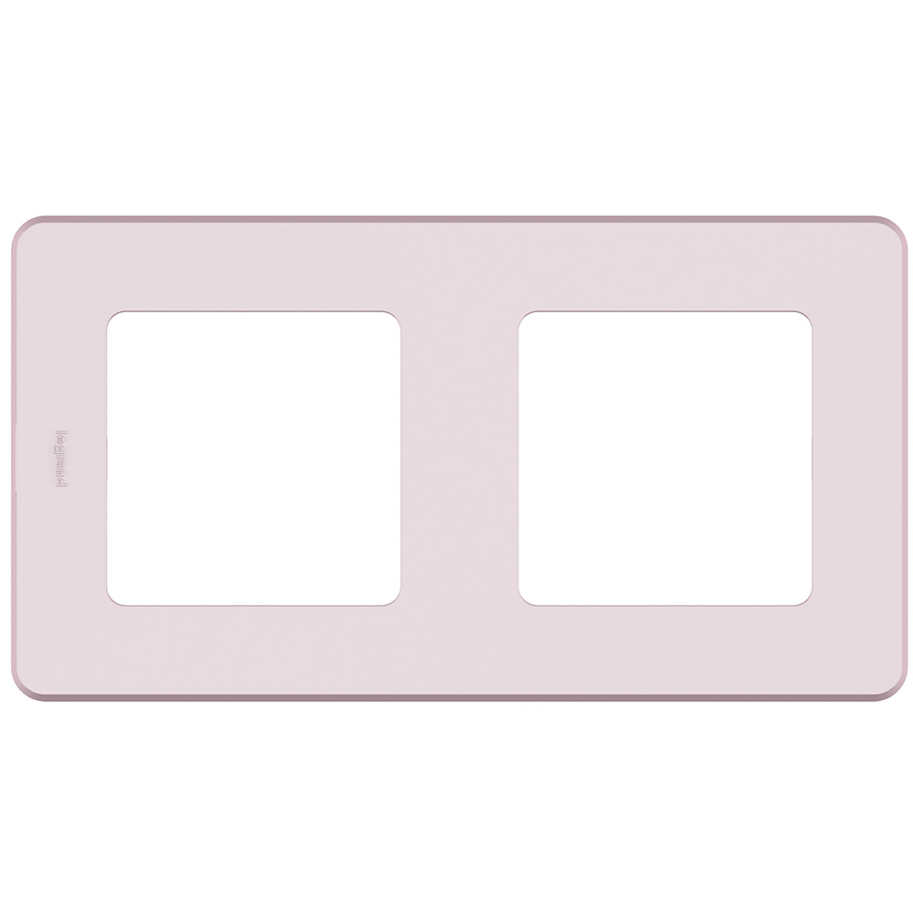 Рамка универсальная Legrand Inspiria 2 поста, цвет - розовый рамка paola 21х30 см цвет розовый