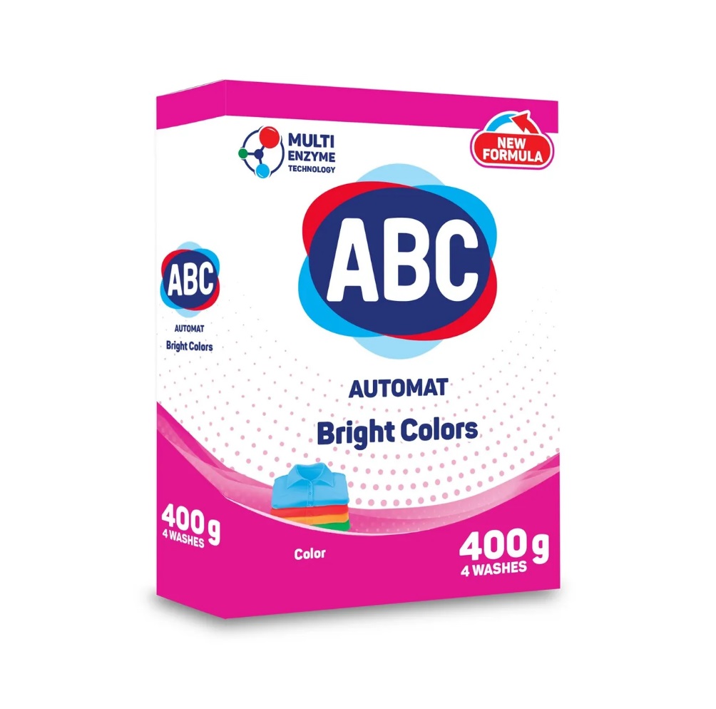 Порошок ABC для стирки цветного белья 400 г