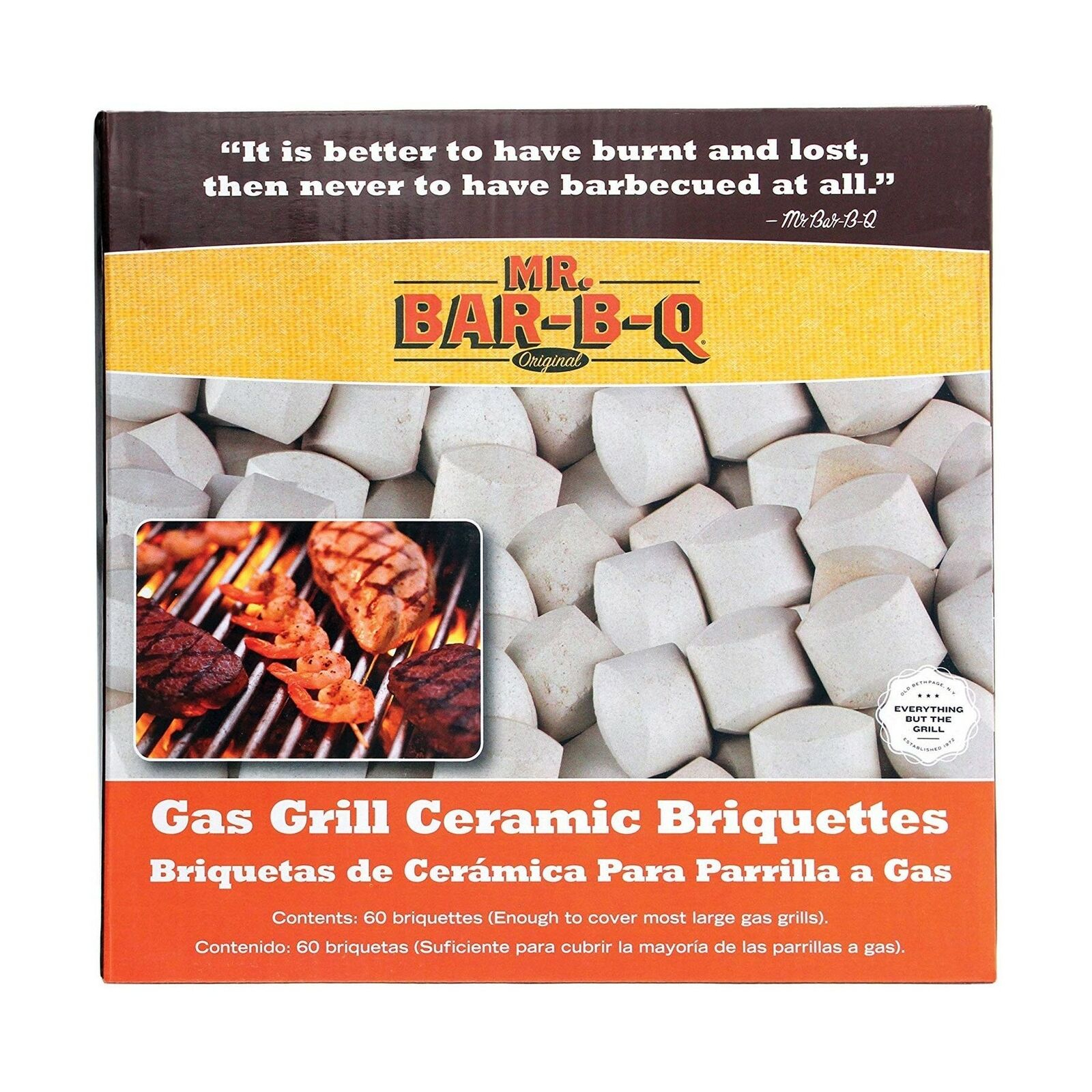 Брикет для розжига Mr. Bar-B-Q керамический пресс для приготовления гамбургеров mr bar b q