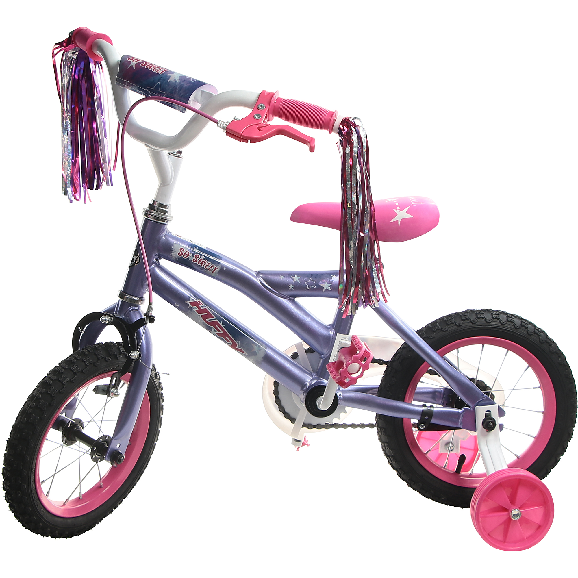 Велосипед детский Huffy So sweet, 12, для девочек, цвет фиолетовый - фото 2