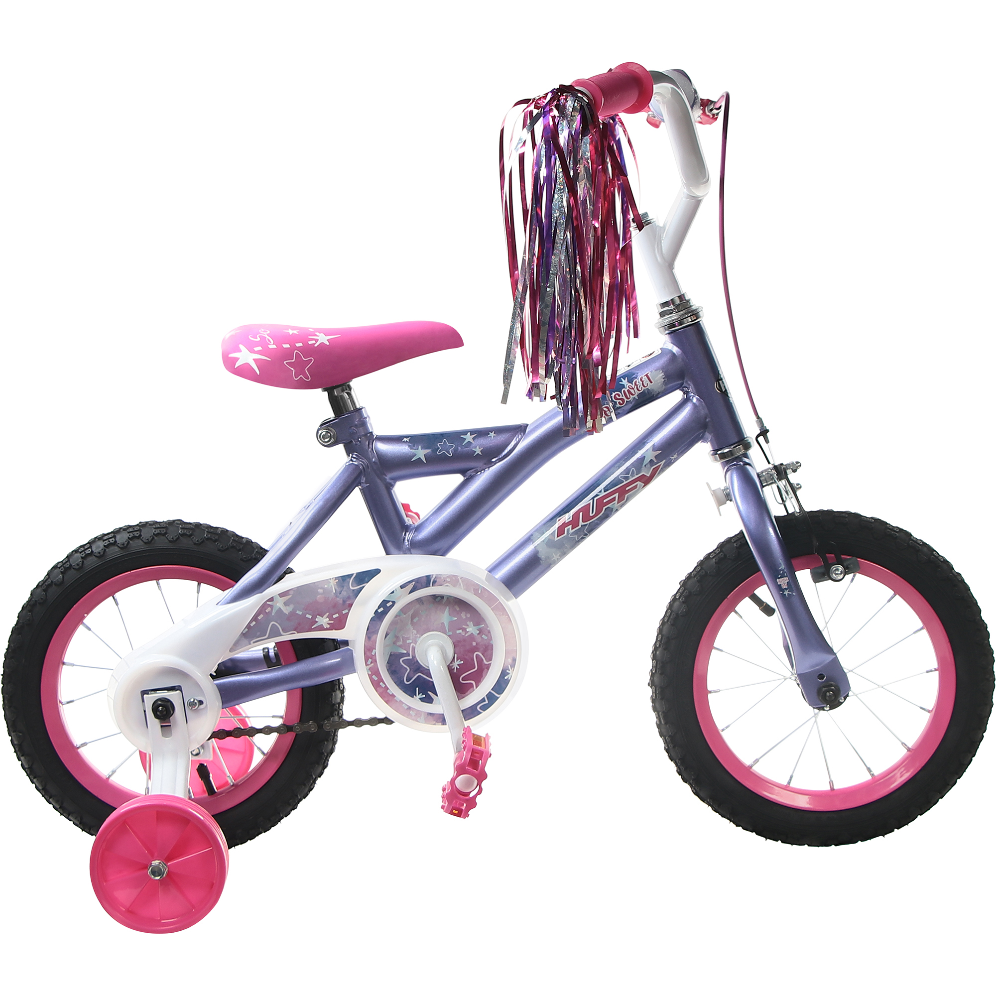 Велосипед детский Huffy So sweet, 12, для девочек, цвет фиолетовый - фото 3