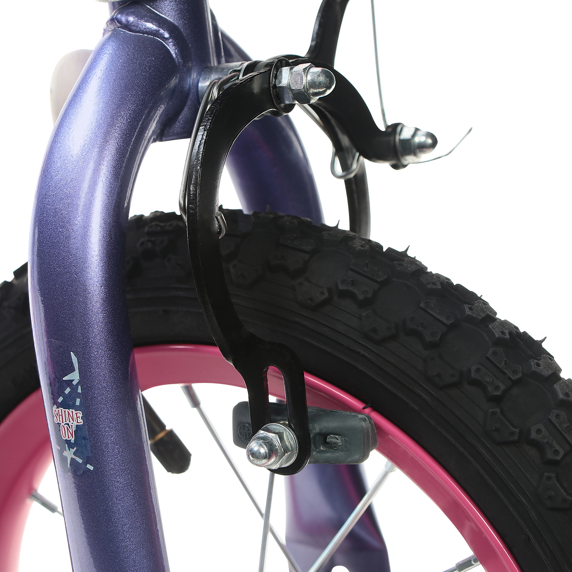 Велосипед детский Huffy So sweet, 12, для девочек, цвет фиолетовый - фото 5