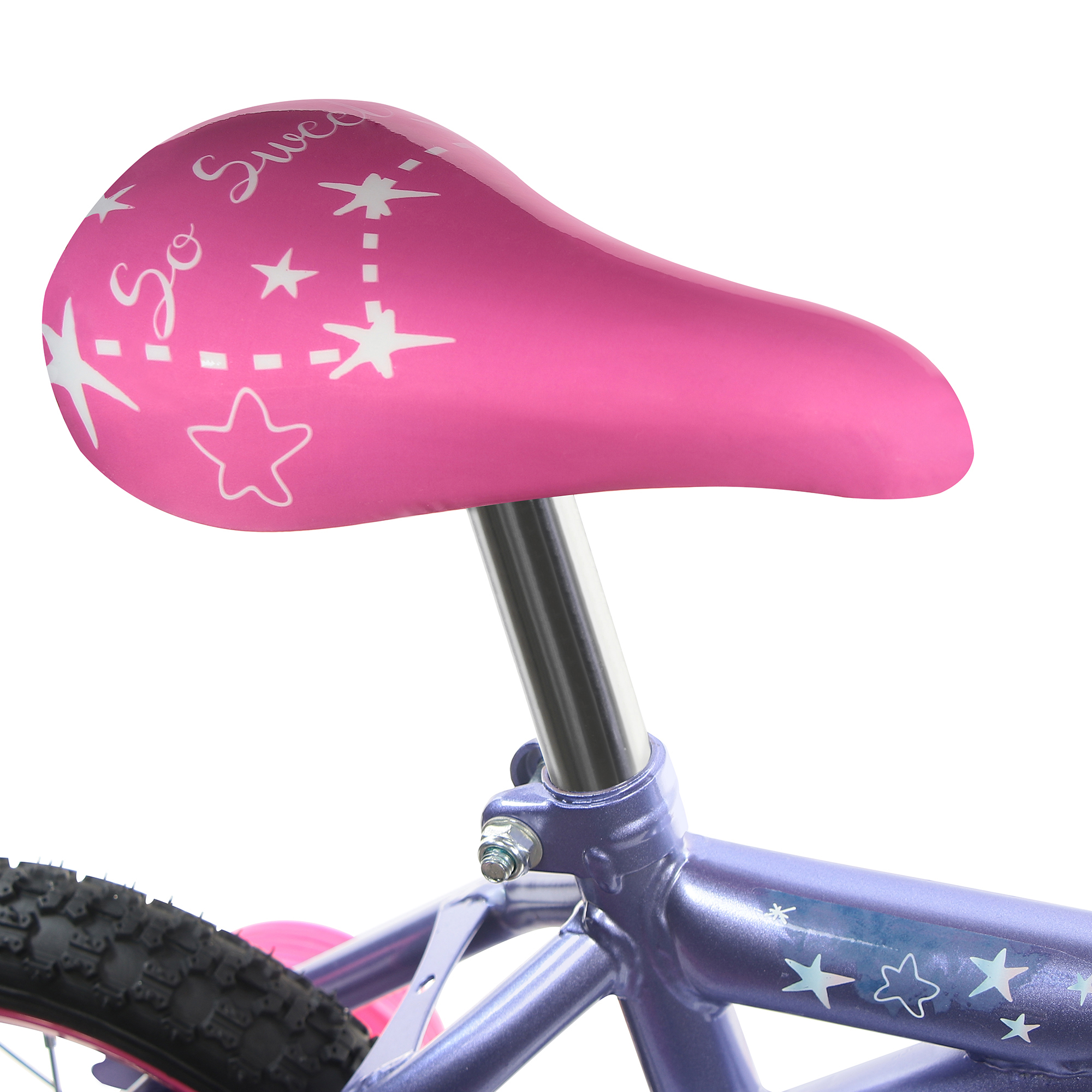 Велосипед детский Huffy So sweet, 12, для девочек, цвет фиолетовый - фото 6