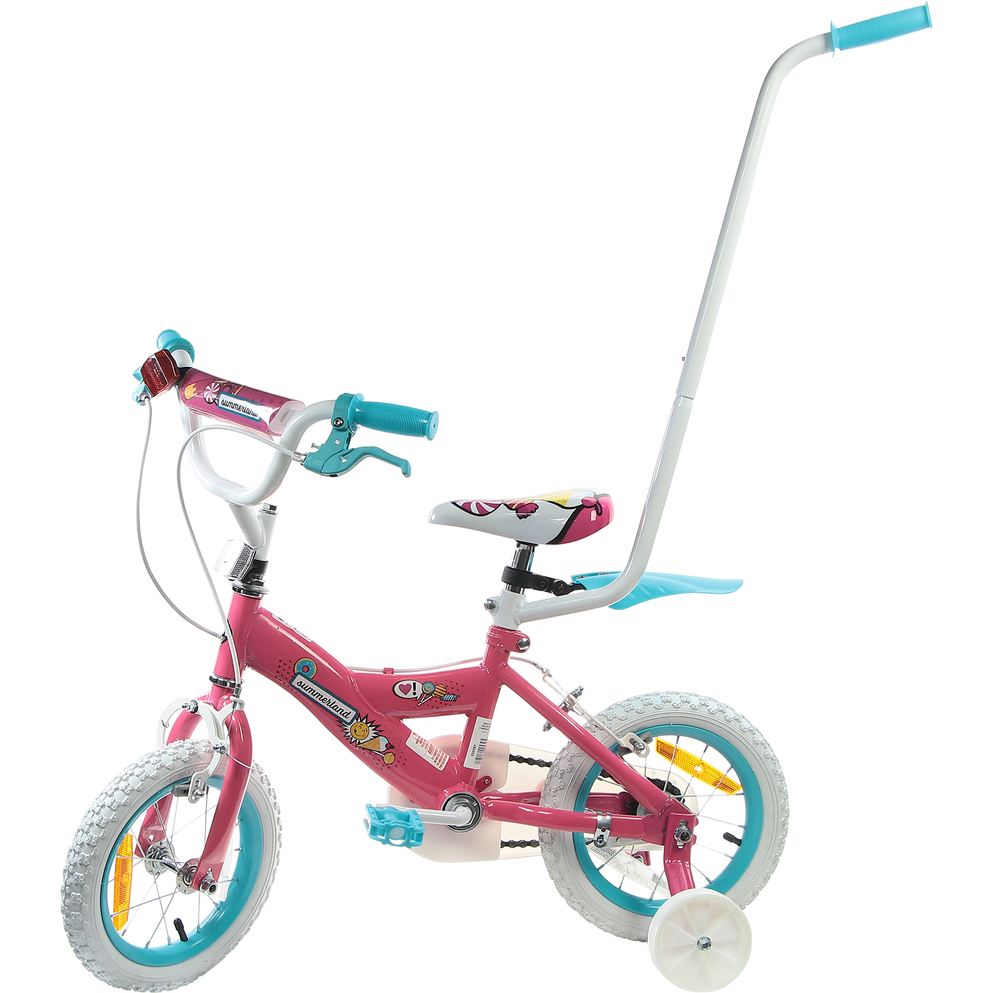 Велосипед детский Huffy Summer parent handle, для девочек, цвет розовый - фото 2