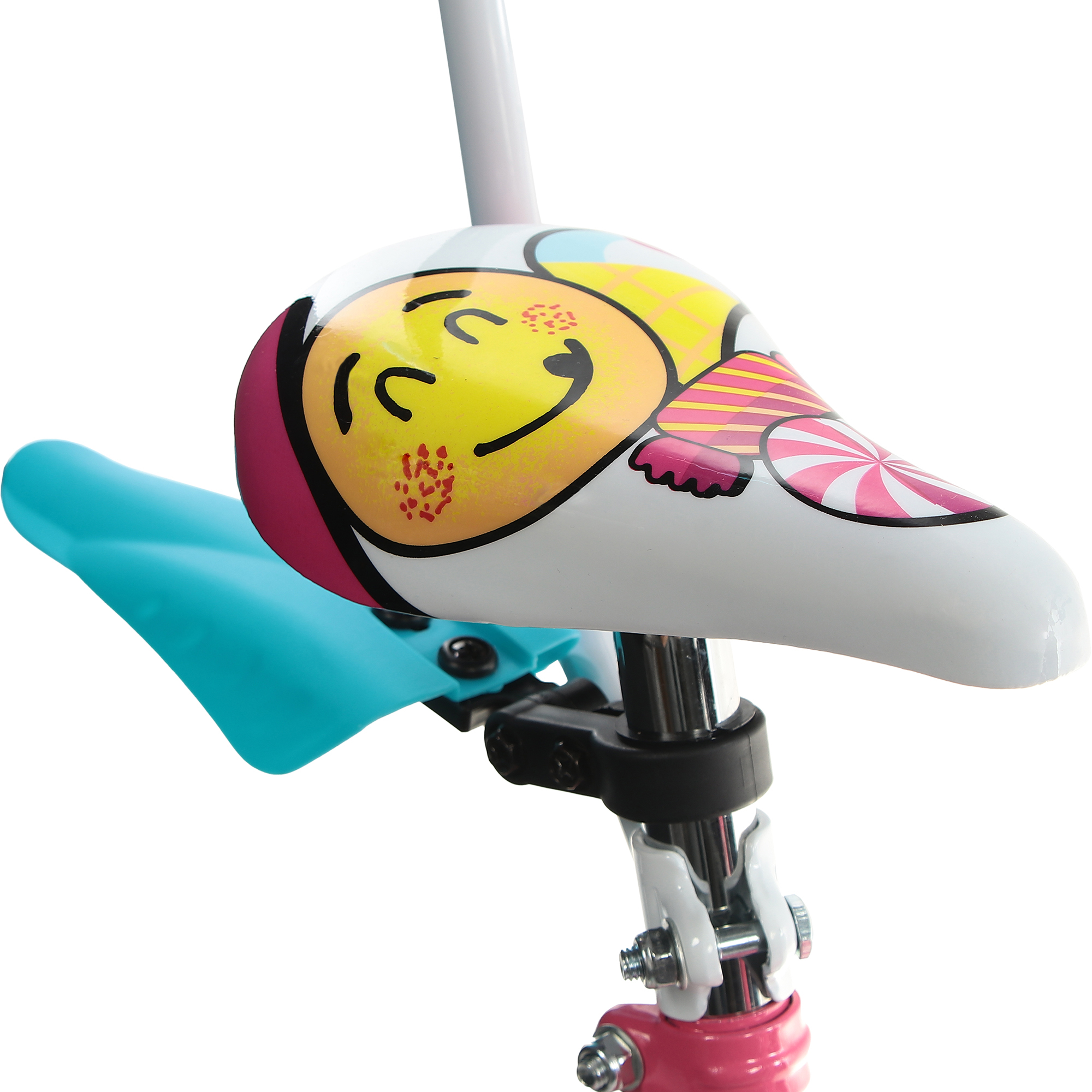 Велосипед детский Huffy Summer parent handle, для девочек, цвет розовый - фото 8